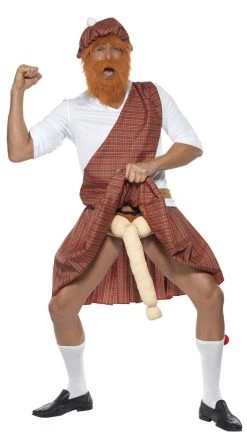 Smiffys Buy Well Hung Highlander Buy Mens Costumes