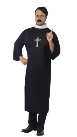 Smiffys Buy Priest Tunic Buy Mens Costumes