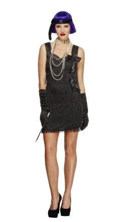 Smiffys Buy Flapper Hottie Black