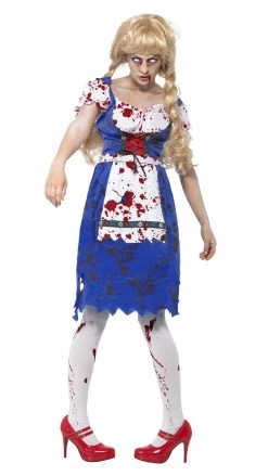 Smiffys Buy Womens Costumes Buy Zombie Bavarian Girl
