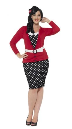 Smiffys Buy 50s Pin Up Plus Size