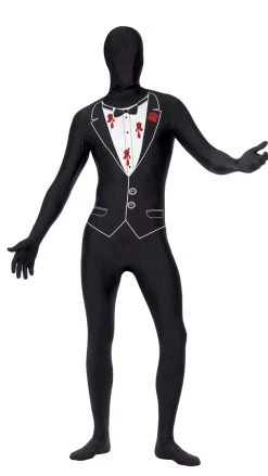 Smiffys Buy Mens Costumes Buy Second Skin Shot Gangster