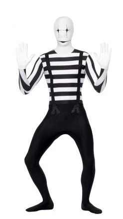 Smiffys Buy Second Skin Mime Buy Mens Costumes