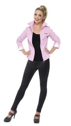 Smiffys Buy Pink Ladies Jacket Grease Buy Womens Costumes