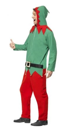 Smiffys Buy Mens Costumes Buy Elf Onesie