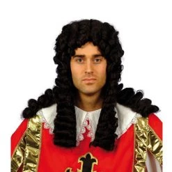 Smiffys Charles II Lappett Wig Wigs