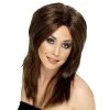 Smiffys Covergirl Wig Brown