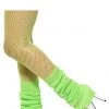 Smiffys Stockings & Tights Leg Warmers Neon Green