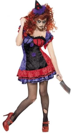 Smiffys Buy Womens Costumes Buy Scarlet Clown