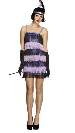 Smiffys Buy Purple Flapper Buy Womens Costumes