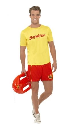 Smiffys Buy Baywatch Beach Stud Buy Mens Costumes