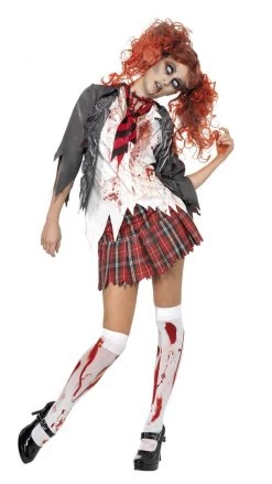 Smiffys Buy Zombie School Girl