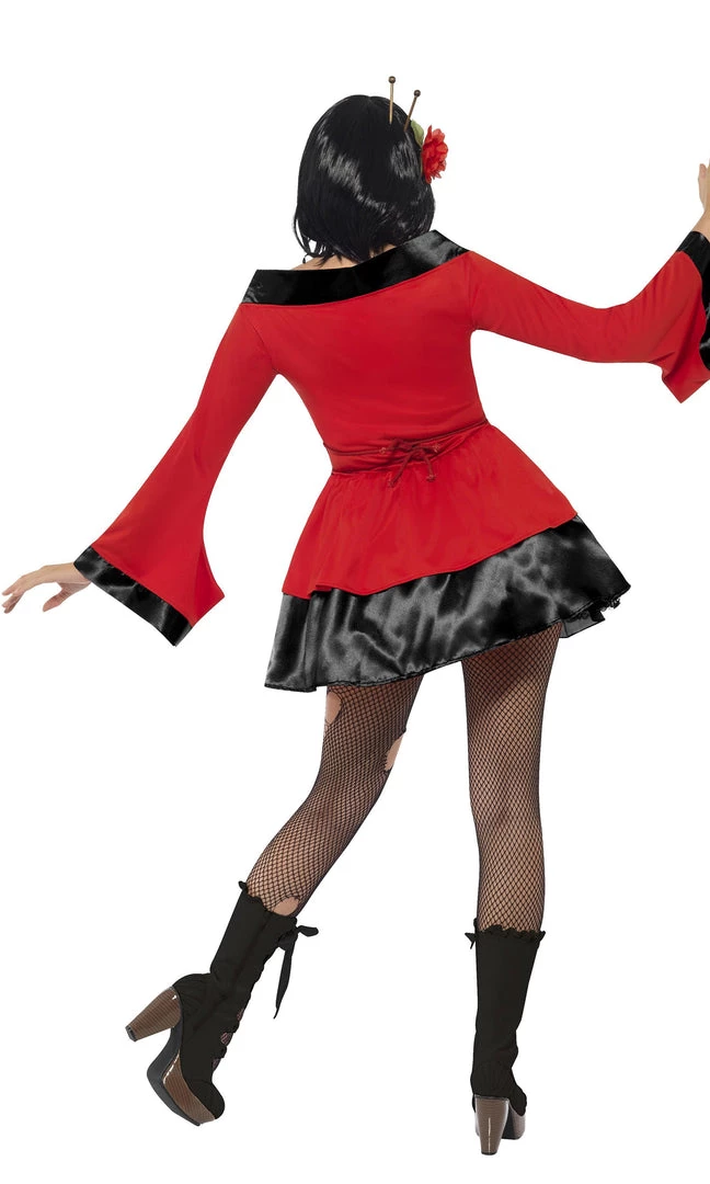 Smiffys Buy Gothic Geisha Buy Womens Costumes 2 Smiffys Buy Gothic Geisha Buy Womens Costumes