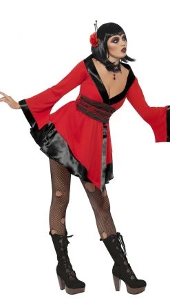 Smiffys Buy Gothic Geisha Buy Womens Costumes 5 Smiffys Buy Gothic Geisha Buy Womens Costumes