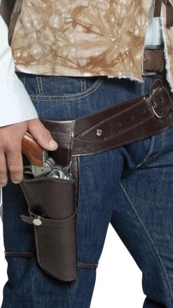 Smiffys Western Authentic Gunman Belt And Holster New Products & Restocks