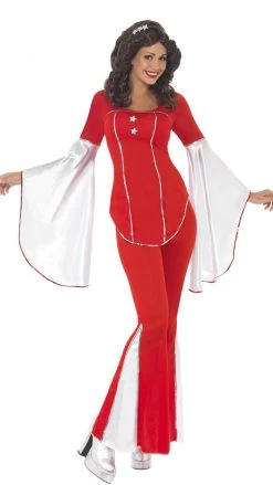 Smiffys Buy Super Trouper Girl ABBA Buy Womens Costumes