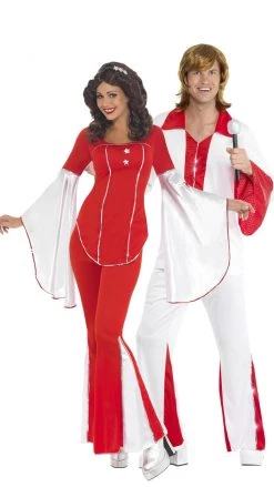 Smiffys Buy Mens Costumes Buy Super Trouper Guy ABBA