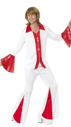 Smiffys Buy Mens Costumes Buy Super Trouper Guy ABBA