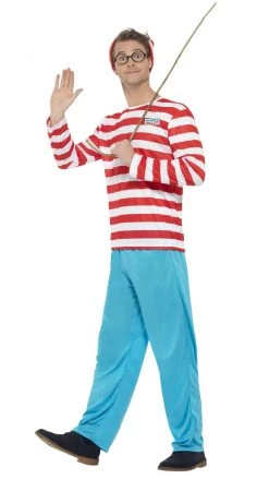 Smiffys Buy Where Is Wally? Buy Mens Costumes