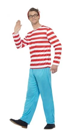 Smiffys Buy Where Is Wally? Buy Mens Costumes