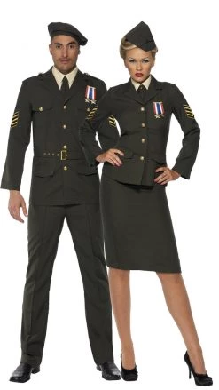 Smiffys Buy Womens Wartime Officer