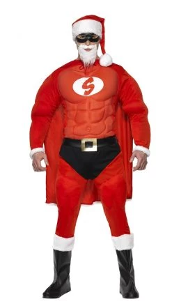 Smiffys Buy Mens Costumes Buy Super Fit Santa