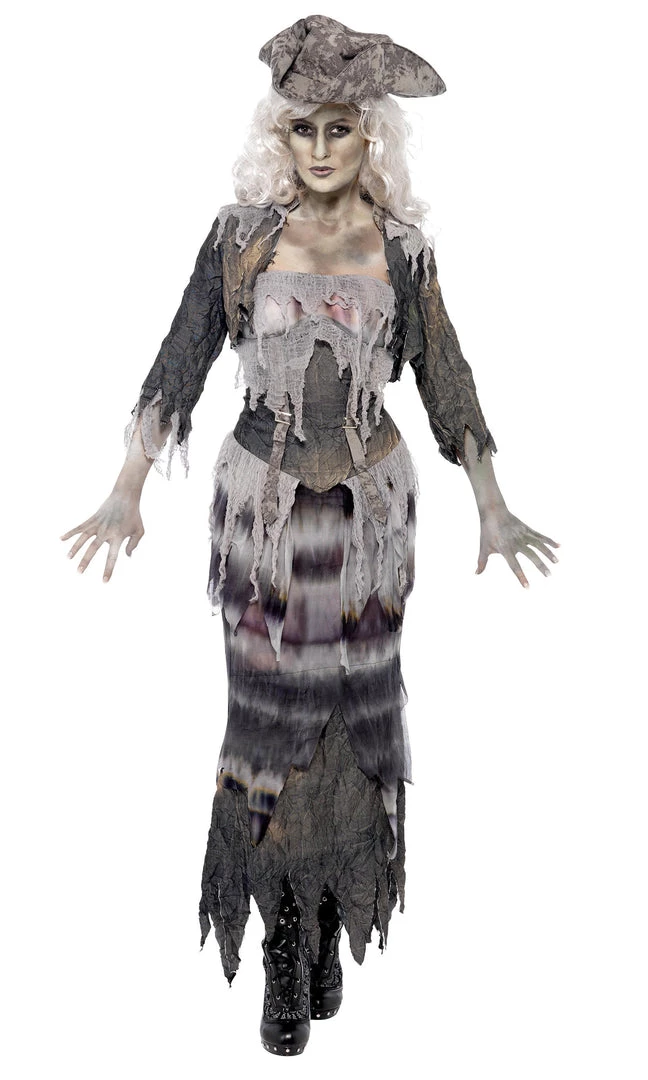 Smiffys Buy Zombie Pirate Wench 1 Smiffys Buy Zombie Pirate Wench