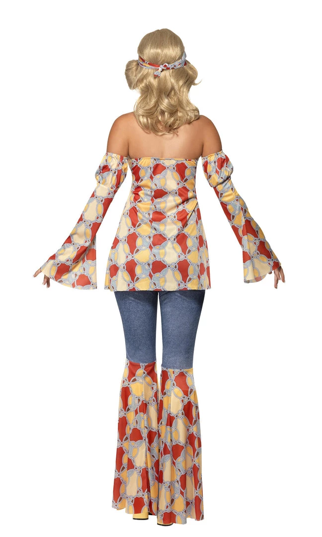 Smiffys Buy Vintage Hippy Buy Womens Costumes