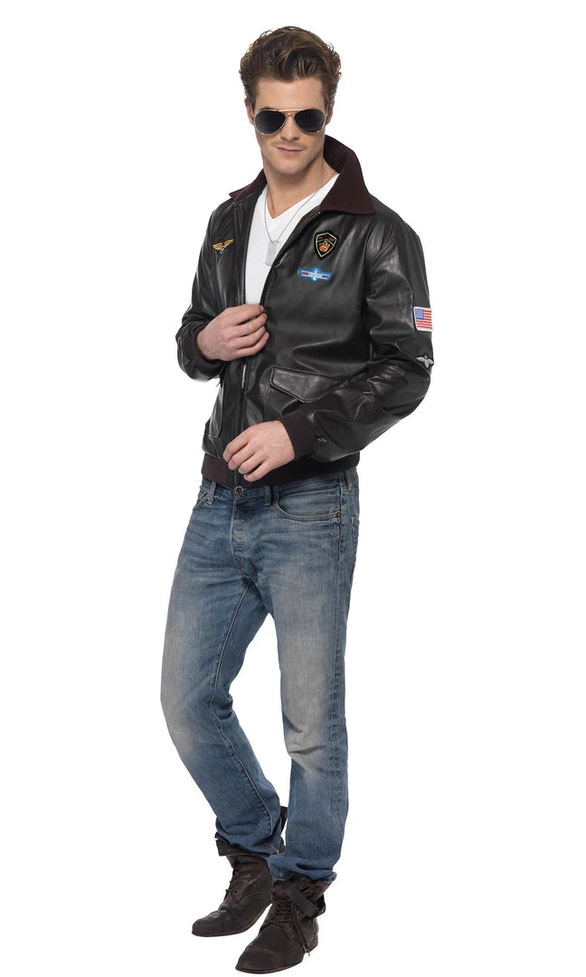 Smiffys Buy Bomber Jacket Top Gun 7 Smiffys Buy Bomber Jacket Top Gun