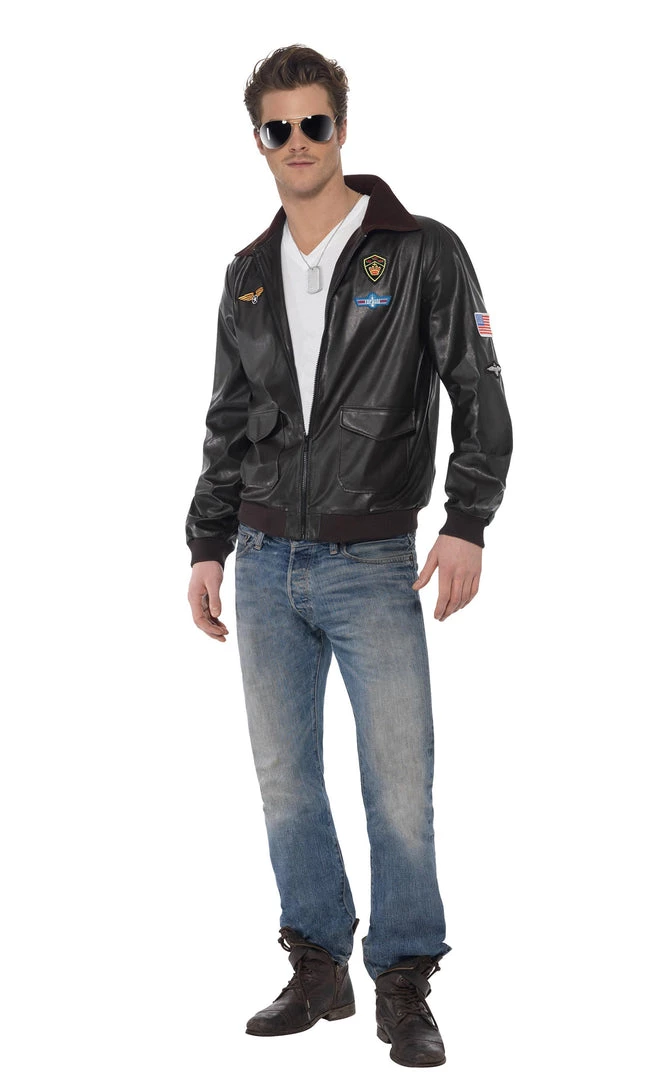 Smiffys Buy Bomber Jacket Top Gun 1 Smiffys Buy Bomber Jacket Top Gun