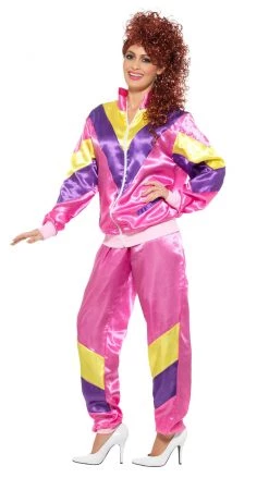 Smiffys Buy 80s Fashion Shell Suit Buy Womens Costumes