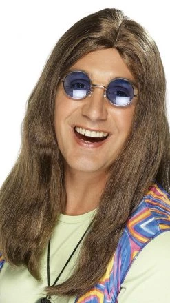Smiffys Groovy Neil Wig Brown