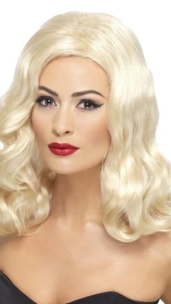 Smiffys 20s Luscious Wig Blond