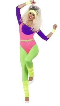 Smiffys Buy 80s Workout Buy Womens Costumes