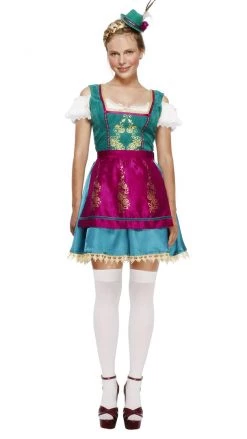 Smiffys Buy Dirndl Green