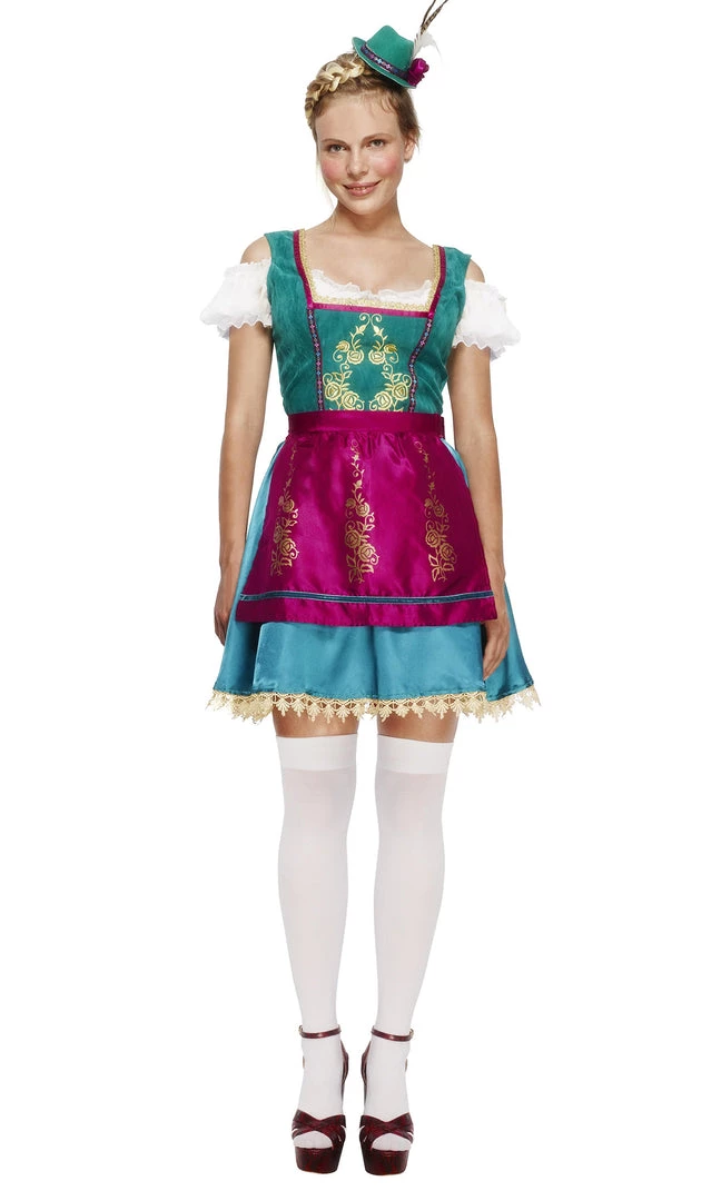 Smiffys Buy Dirndl Green 1 Smiffys Buy Dirndl Green