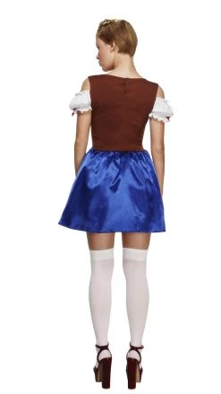Smiffys Buy Dirndl Blue Buy Womens Costumes
