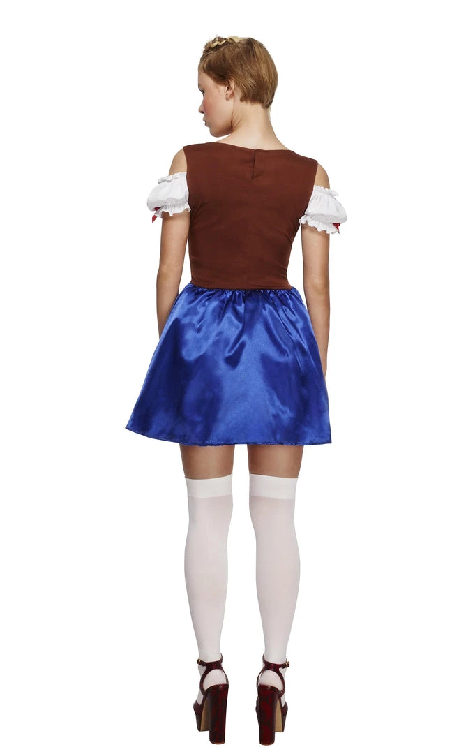 Smiffys Buy Dirndl Blue Buy Womens Costumes 2 Smiffys Buy Dirndl Blue Buy Womens Costumes