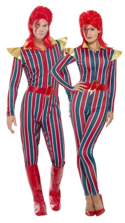 Smiffys Buy Mens Costumes Buy Space Superstar David Bowie