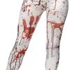 Smiffys Footless Horror Leggings Stockings & Tights