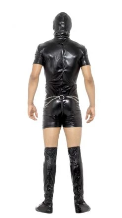 Smiffys Buy Bondage Gimp Costume With Bodysuit Buy Mens Costumes
