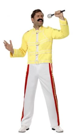 Smiffys Buy Rock Star Freddie Mercury Buy Mens Costumes