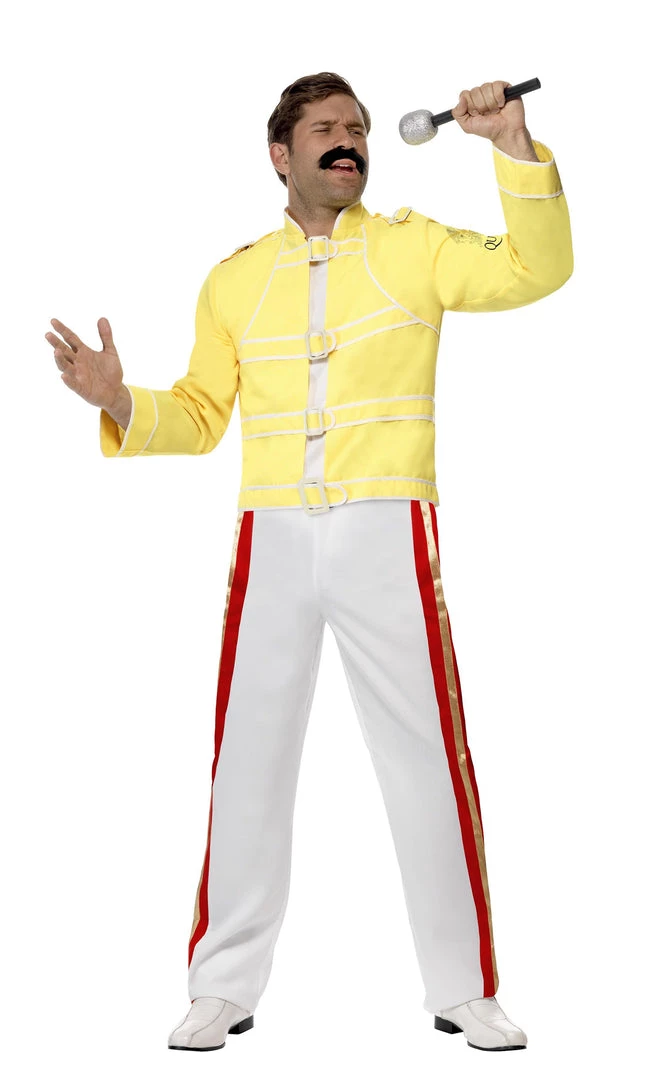 Smiffys Buy Rock Star Freddie Mercury Buy Mens Costumes 1 Smiffys Buy Rock Star Freddie Mercury Buy Mens Costumes