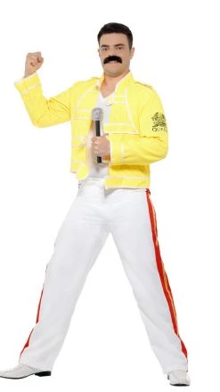 Smiffys Buy Rock Star Freddie Mercury Buy Mens Costumes 8 Smiffys Buy Rock Star Freddie Mercury Buy Mens Costumes
