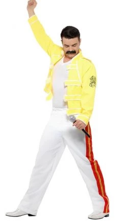 Smiffys Buy Rock Star Freddie Mercury Buy Mens Costumes
