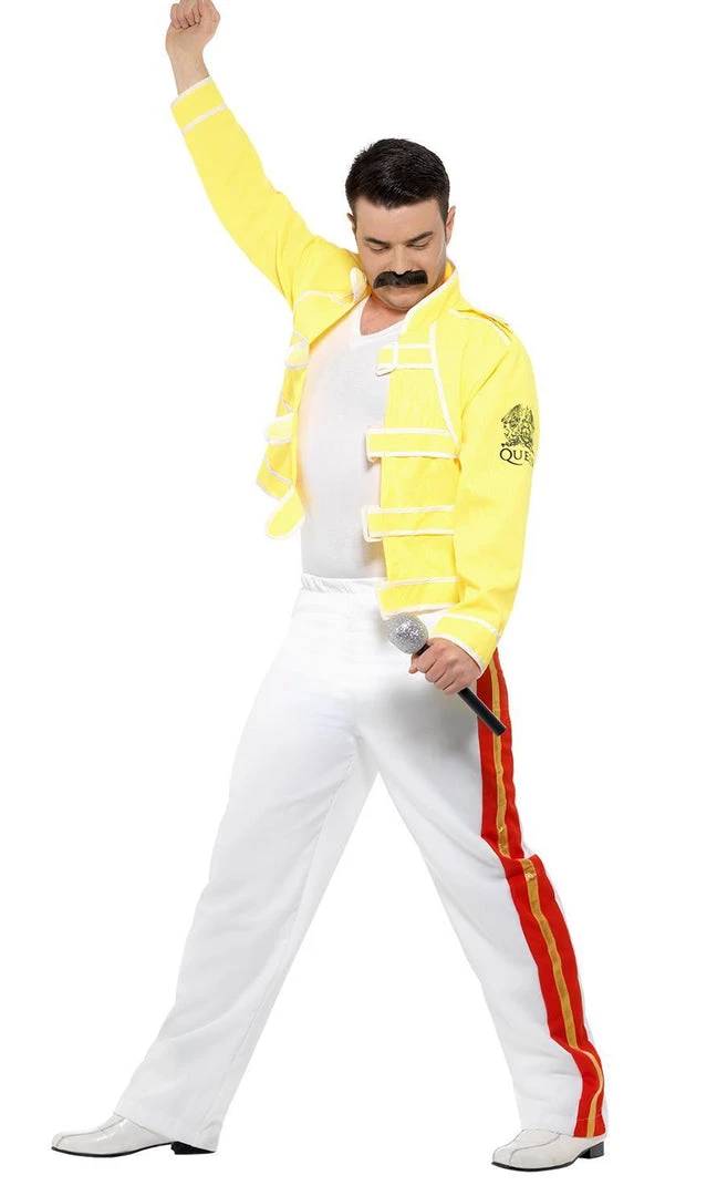 Smiffys Buy Rock Star Freddie Mercury Buy Mens Costumes 2 Smiffys Buy Rock Star Freddie Mercury Buy Mens Costumes