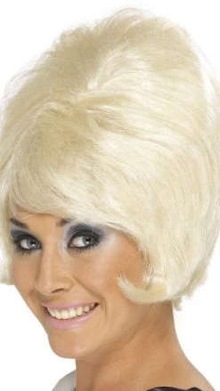 Smiffys Beehive Wig Blond