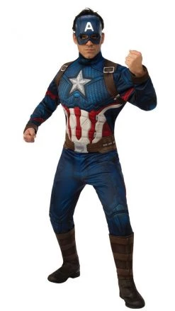 Rubies Buy Mens Costumes Buy Captain America Deluxe