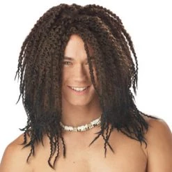 California Beach Bum Wig Brown Wigs
