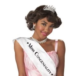 California Beauty Queen Wig Brown